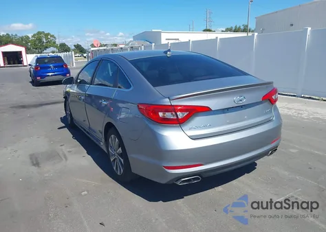 2015 Hyundai Sonata Sport z USA, uszkodzony, nr VIN 5NPE34AF0FH133277
